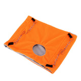 Bird Warm Nest Thermal Plush Cage Hanging Bed Hamster Double Layer Hammock for Winter Cold WeatherOrange - Extra Image