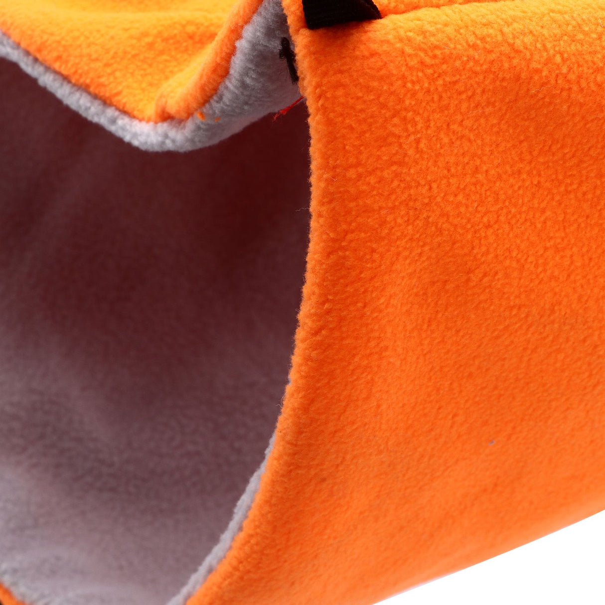 Bird Warm Nest Thermal Plush Cage Hanging Bed Hamster Double Layer Hammock for Winter Cold WeatherOrange
