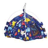 Bird Bed Hook Design Save Space Foldable Portable Soft Comfortable Hangable Bird Tent for Home Travelling