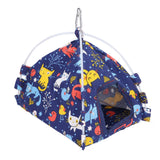 Bird Bed Hook Design Save Space Foldable Portable Soft Comfortable Hangable Bird Tent for Home Travelling