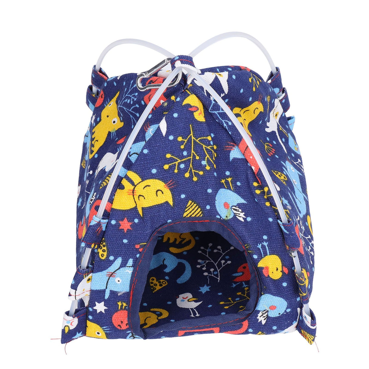 Bird Bed Hook Design Save Space Foldable Portable Soft Comfortable Hangable Bird Tent for Home Travelling