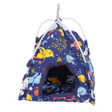 Bird Bed Hook Design Save Space Foldable Portable Soft Comfortable Hangable Bird Tent for Home Travelling