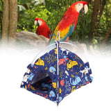 Bird Bed Hook Design Save Space Foldable Portable Soft Comfortable Hangable Bird Tent for Home Travelling - Extra Image