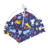 Bird Bed Hook Design Save Space Foldable Portable Soft Comfortable Hangable Bird Tent for Home Travelling