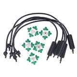 5PCS Garden Sprinklers Automatic Watering Grass Lawn 360 Degree Rotating Water Sprinkler