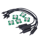5PCS Garden Sprinklers Automatic Watering Grass Lawn 360 Degree Rotating Water Sprinkler