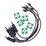 5PCS Garden Sprinklers Automatic Watering Grass Lawn 360 Degree Rotating Water Sprinkler