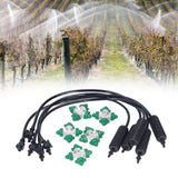 5PCS Garden Sprinklers Automatic Watering Grass Lawn 360 Degree Rotating Water Sprinkler
