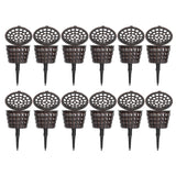 50Pcs Fertilizer Basket Plastic Sturdy Durable Planting Fertilization Box for Potted Plants Home Balconies Garden