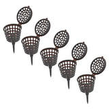 50Pcs Fertilizer Basket Plastic Sturdy Durable Planting Fertilization Box for Potted Plants Home Balconies Garden - 45-Degree Angle