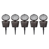 50Pcs Fertilizer Basket Plastic Sturdy Durable Planting Fertilization Box for Potted Plants Home Balconies Garden - Low Angle