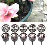 50Pcs Fertilizer Basket Plastic Sturdy Durable Planting Fertilization Box for Potted Plants Home Balconies Garden