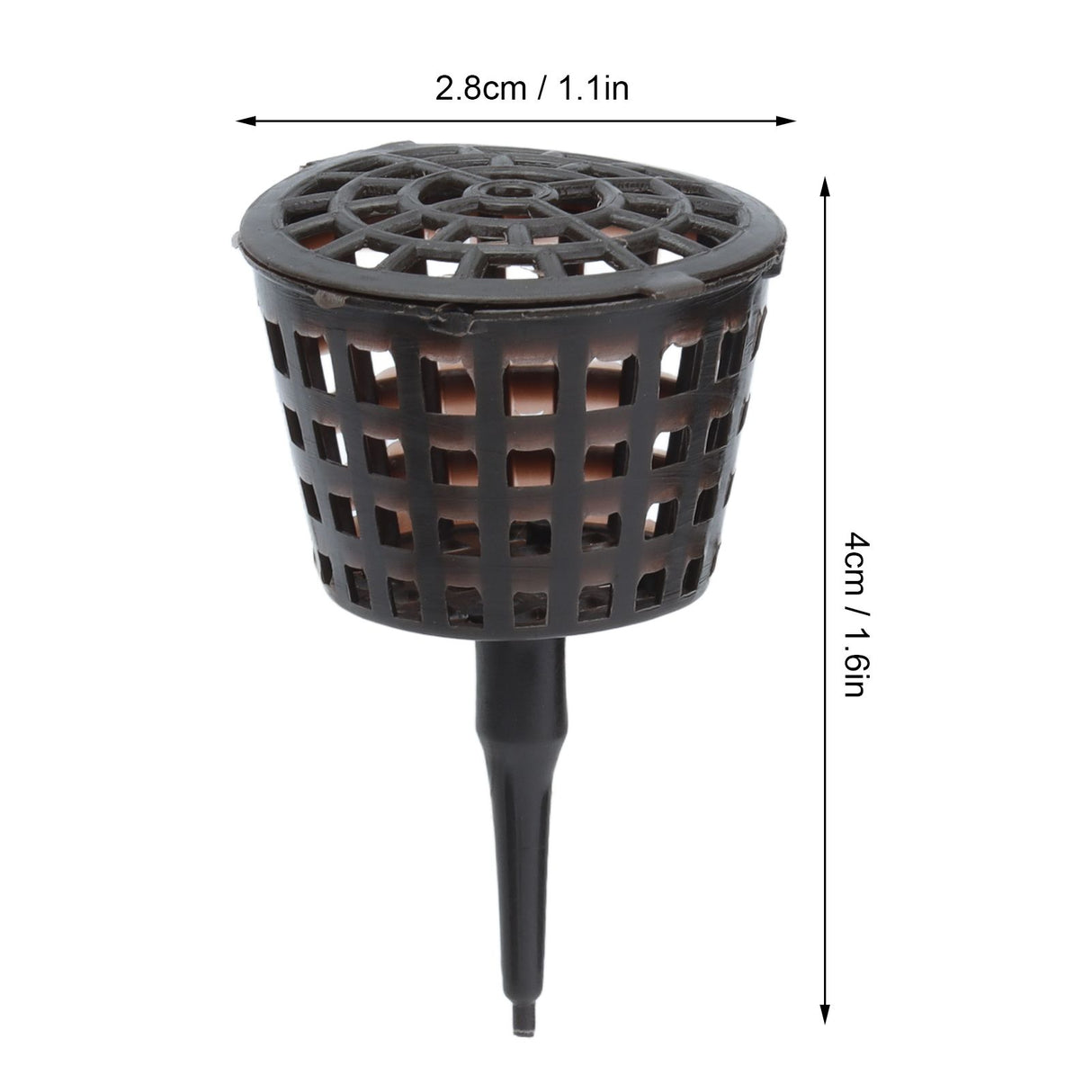 50Pcs Fertilizer Basket Plastic Sturdy Durable Planting Fertilization Box for Potted Plants Home Balconies Garden