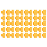 50pcs/set Shade Cloth Clips Rust Resistance Steel Wire Pressure Film Clip for Greenhouse