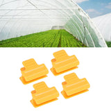 50pcs/set Shade Cloth Clips Rust Resistance Steel Wire Pressure Film Clip for Greenhouse