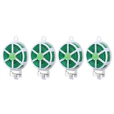 4pcs Plant Ties 50 Meters Green Twist Ties Wire with Built in Cutter for Garden Courtyard Indoor Plants Support Fixing