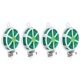4pcs Plant Ties 50 Meters Green Twist Ties Wire with Built in Cutter for Garden Courtyard Indoor Plants Support Fixing - Extra Image