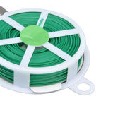 4pcs Plant Ties 50 Meters Green Twist Ties Wire with Built in Cutter for Garden Courtyard Indoor Plants Support Fixing - Extra Image