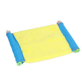Bird Bed Chinchilla Honey Glider Flying Parrot Portable Soft Warm Hanging Hammock NestYellow