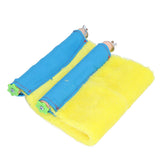 Bird Bed Chinchilla Honey Glider Flying Parrot Portable Soft Warm Hanging Hammock NestYellow