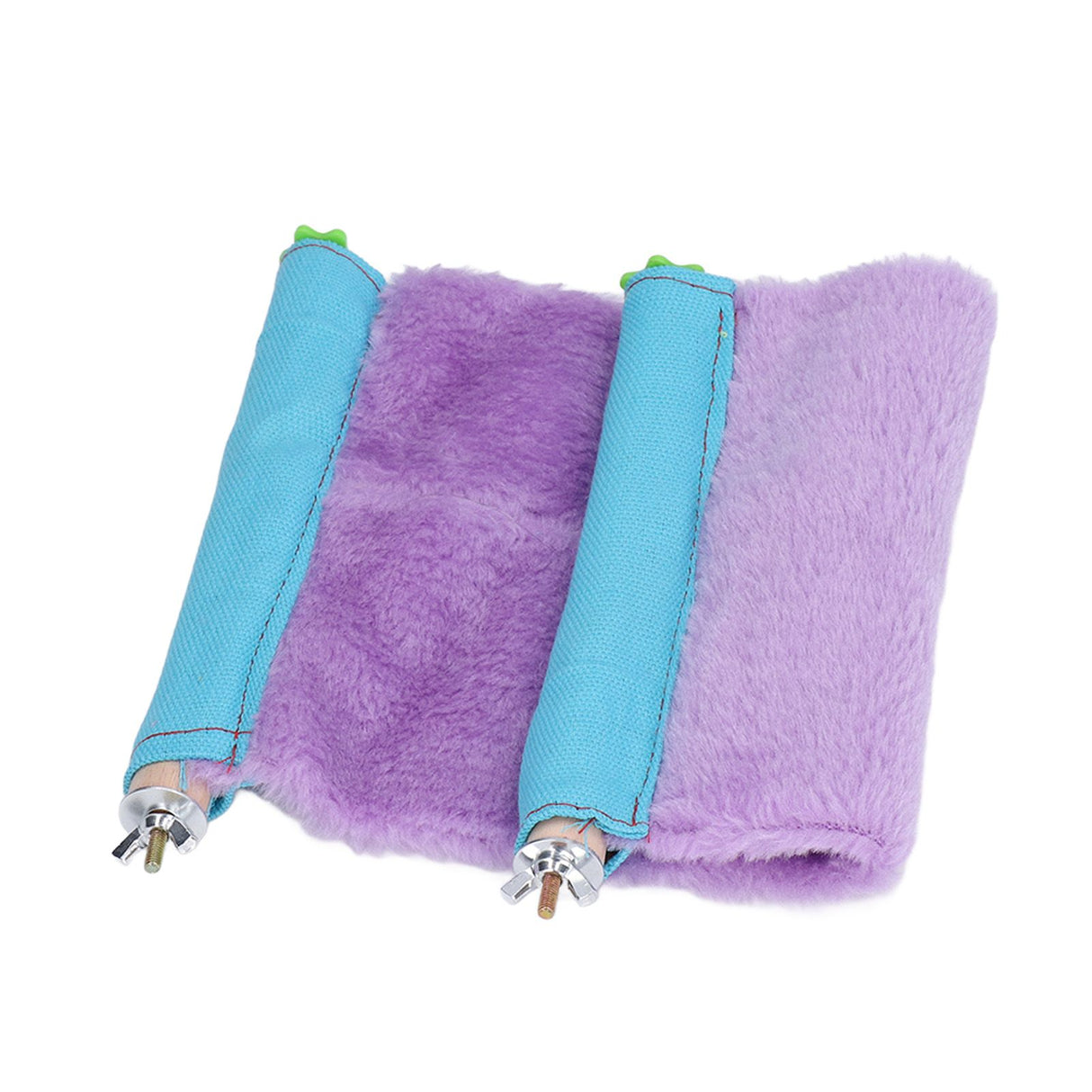 Bird Bed Chinchilla Honey Glider Flying Parrot Portable Soft Warm Hanging Hammock NestPurple