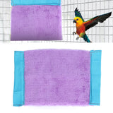 Bird Bed Chinchilla Honey Glider Flying Parrot Portable Soft Warm Hanging Hammock NestPurple - Extra Image