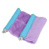 Bird Bed Chinchilla Honey Glider Flying Parrot Portable Soft Warm Hanging Hammock NestPurple - Extra Image