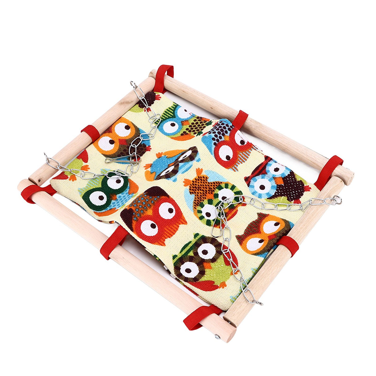 Bird Game Bed Hook Design Save Space Foldable Portable Soft Comfortable Hangable Parakeet Hammock for Home Travelling