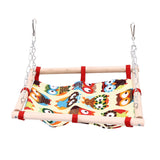 Bird Game Bed Hook Design Save Space Foldable Portable Soft Comfortable Hangable Parakeet Hammock for Home Travelling