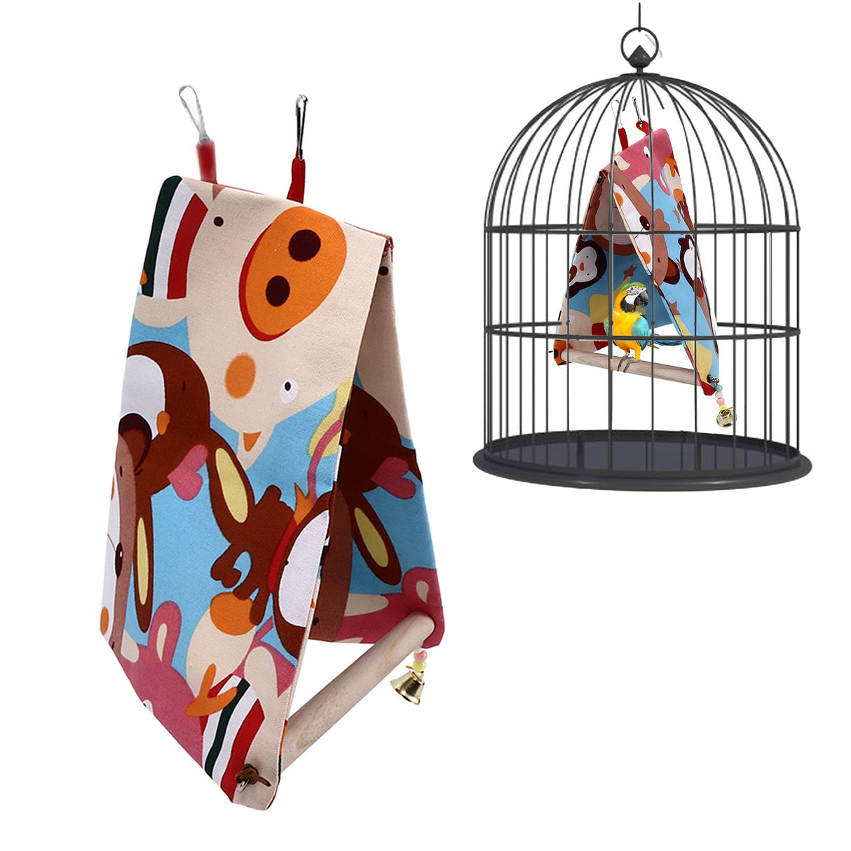 Bird Bed Collapsible Tent Design Lightweight Portable Fine Workmanship Simple Operation Parrot Bed