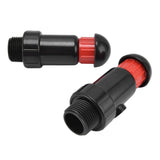 2Pcs Irrigation Exhaust Valve External Thread G3 / 4 Easy Use Good Sealing Automatic Intake Valve
