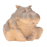 Hippo Decor Hippo Appearance Fine Workmanship Resin Material Small Volume Pond Spitters