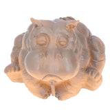 Hippo Decor Hippo Appearance Fine Workmanship Resin Material Small Volume Pond Spitters - Side View