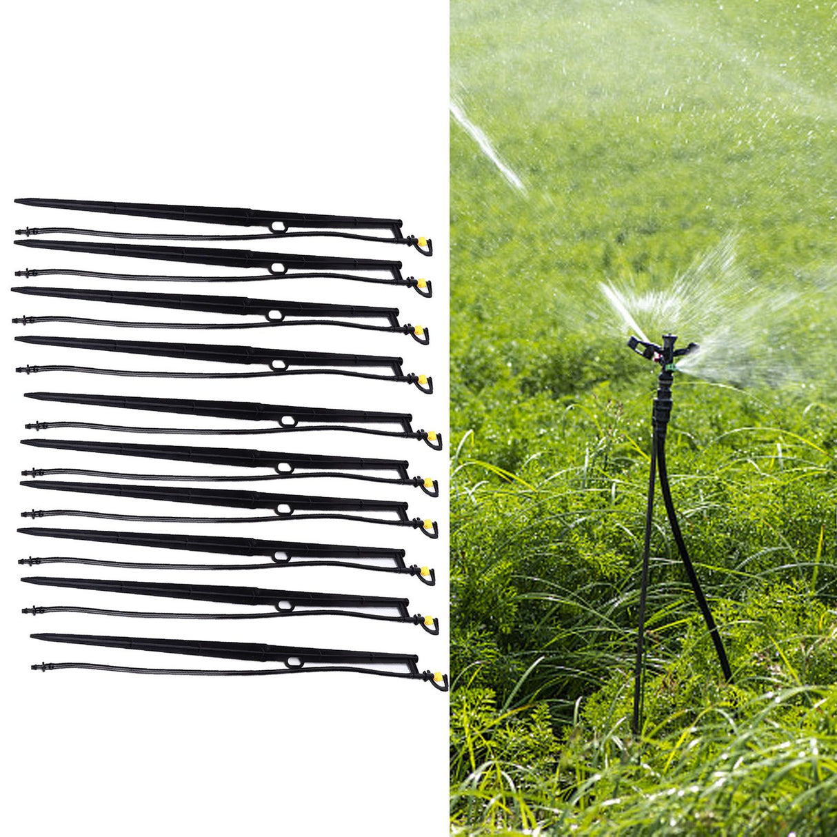 10Pcs Drip Irrigation Kit Sprinkler G Type Spraying Stability Precise Design Prevent Penetration Irrigation System Tools