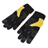 Gardening Work Gloves Screen Touching Yard Landscape Working Gloves Universal for PlantingL - Rear View