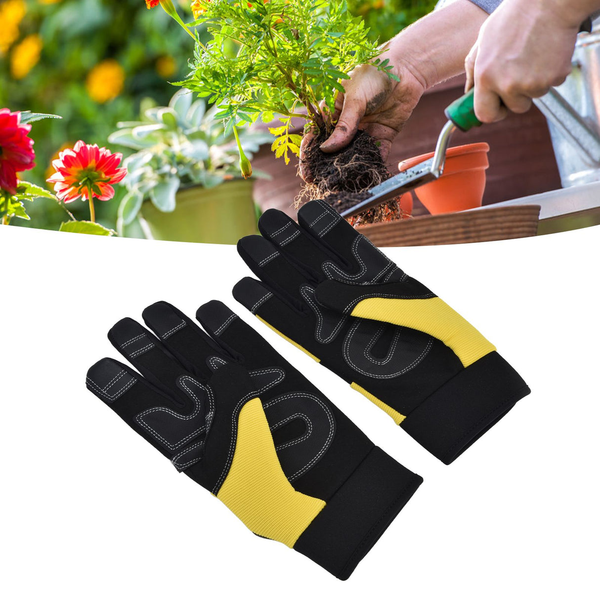 Gardening Work Gloves Screen Touching Yard Landscape Working Gloves Universal for PlantingL