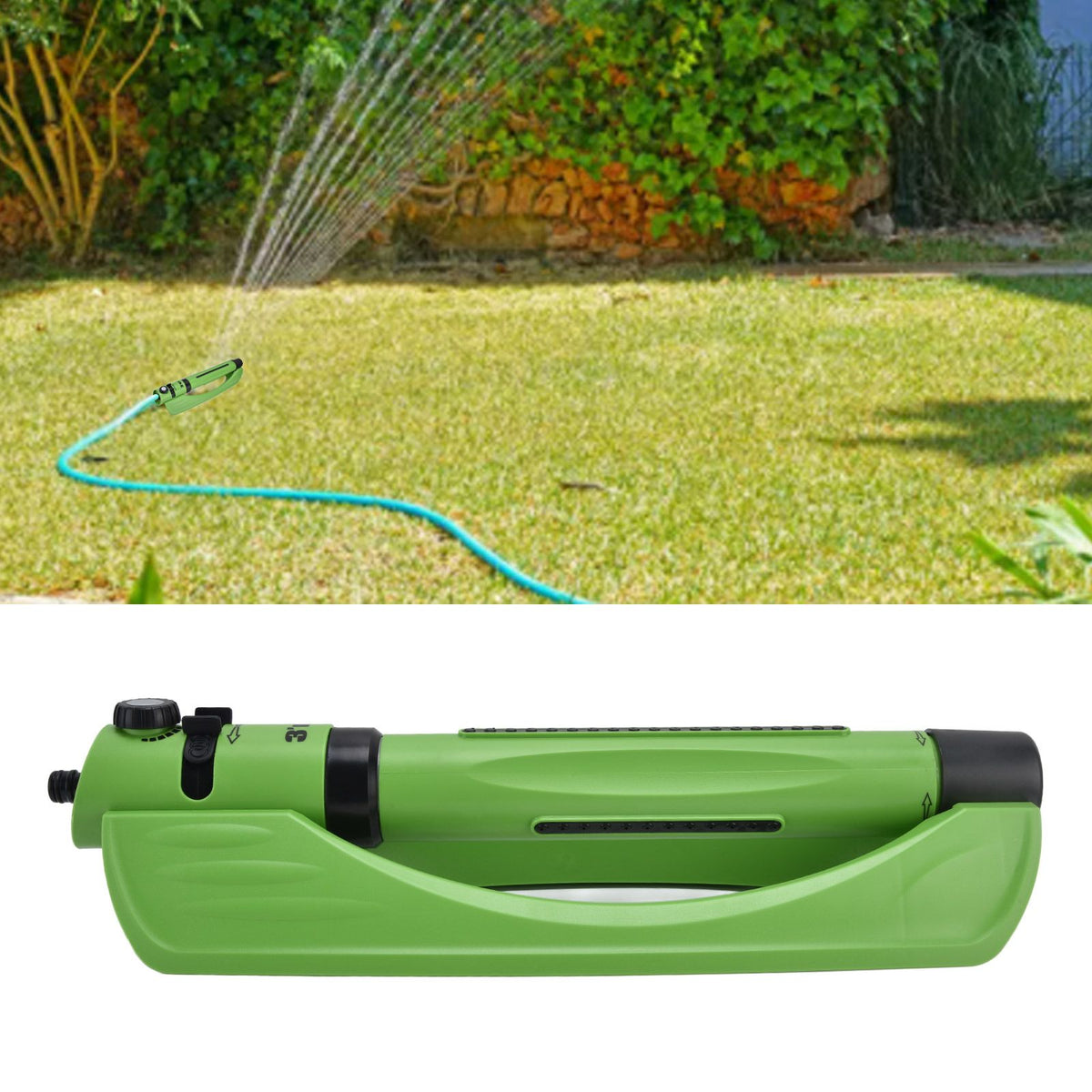Lawn Automatic Watering Tool 3 In 1 Oscillating Sprinkler Adjustable Holes Agricultural Irrigation Tool