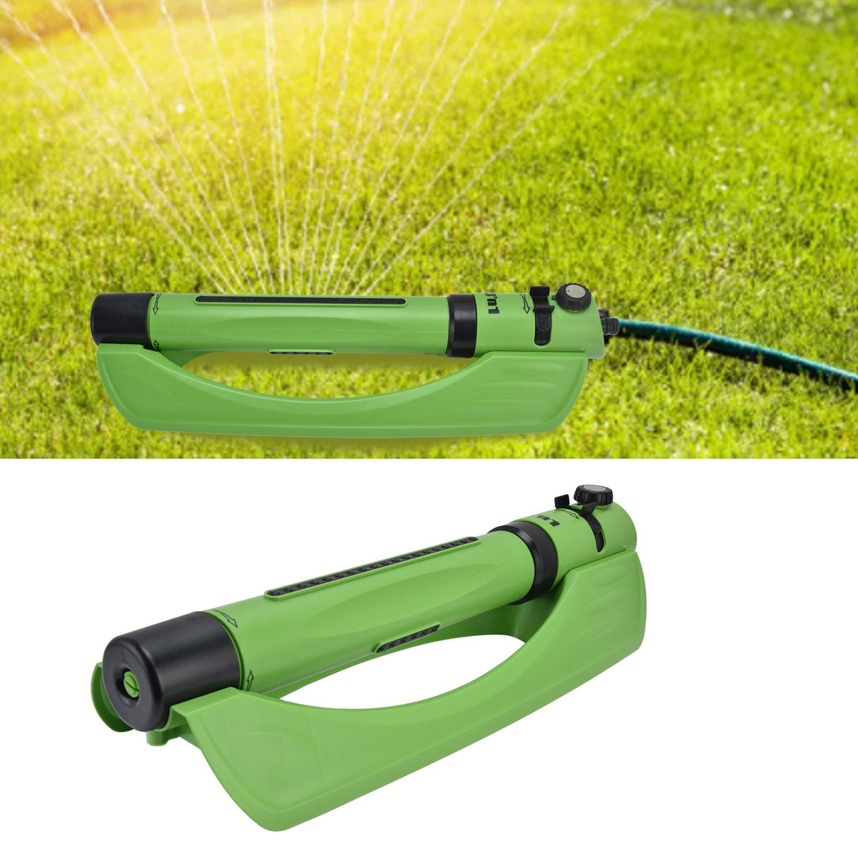 Lawn Automatic Watering Tool 3 In 1 Oscillating Sprinkler Adjustable Holes Agricultural Irrigation Tool