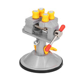 Suction Cup Carving Vise Universal Mini Drill Press Vises for Desktop 360 Degree Rotation