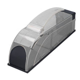 Humane Mouse Traps Fully Automatic Portable Perspective Plastic Live Mouse Trap for Mice - Rear View