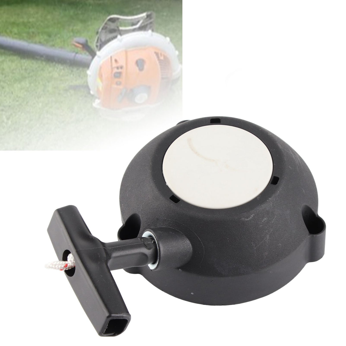Recoil Starter Plastic Replacement Pull Starter Assembly for Sthil BR500 BR550 BR600 #4282 190 0300 4282 190 0300A