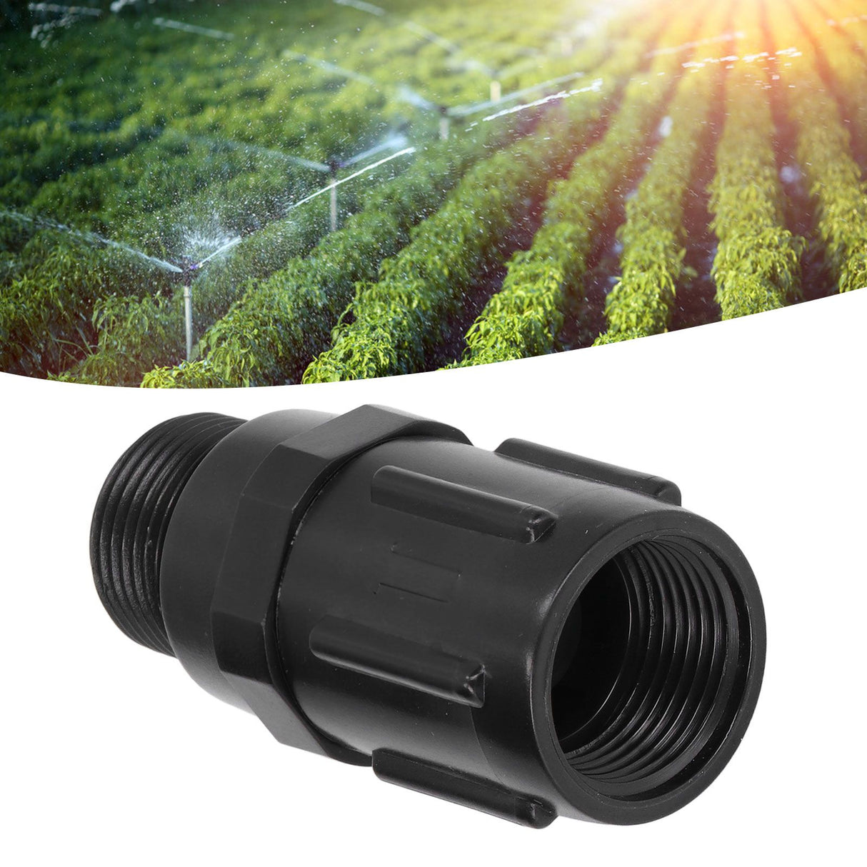 Drip Irrigation Pressure Regulator G3/4 Thread Low Flow Water Distributing Regulator for Farms Parks Gardens