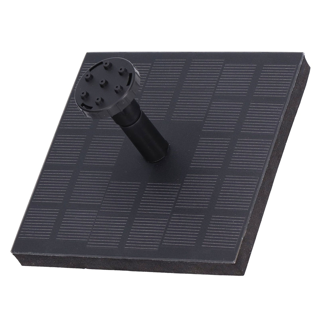 Solar Water Pump Monocrystalline Silicon Square Floating Outdoor Waterscape Fountain 7V 1.4W