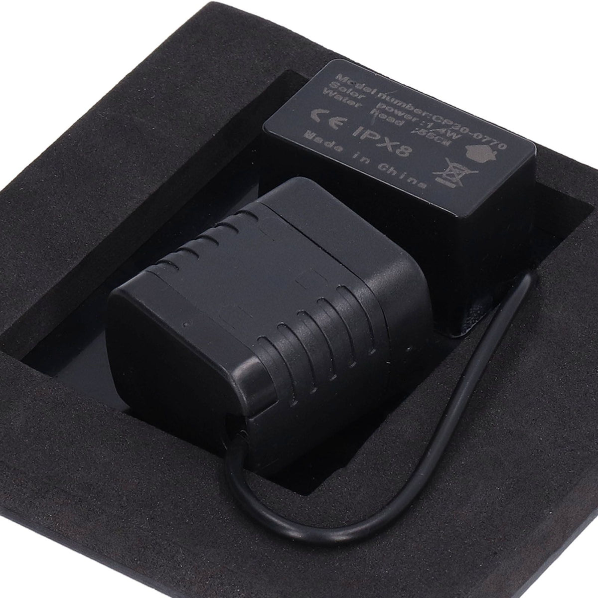 Solar Water Pump Monocrystalline Silicon Square Floating Outdoor Waterscape Fountain 7V 1.4W