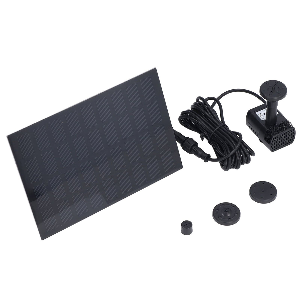 Solar Water Pump DC Brushless Monocrystalline Silicon Landscape Floating Fountain 9V 1.8W