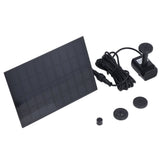 Solar Water Pump DC Brushless Monocrystalline Silicon Landscape Floating Fountain 9V 1.8W