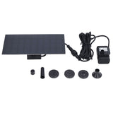 Solar Water Pump DC Brushless Monocrystalline Silicon Landscape Floating Fountain 9V 1.8W