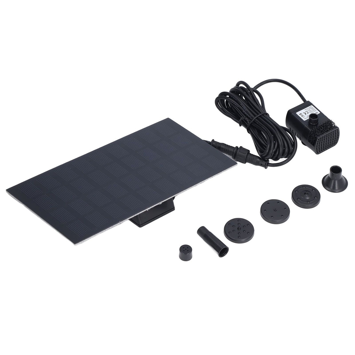 Solar Water Pump DC Brushless Monocrystalline Silicon Landscape Floating Fountain 9V 1.8W