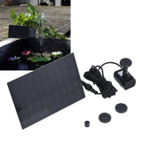Solar Water Pump DC Brushless Monocrystalline Silicon Landscape Floating Fountain 9V 1.8W