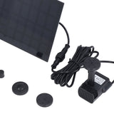 Solar Water Pump DC Brushless Monocrystalline Silicon Landscape Floating Fountain 9V 1.8W